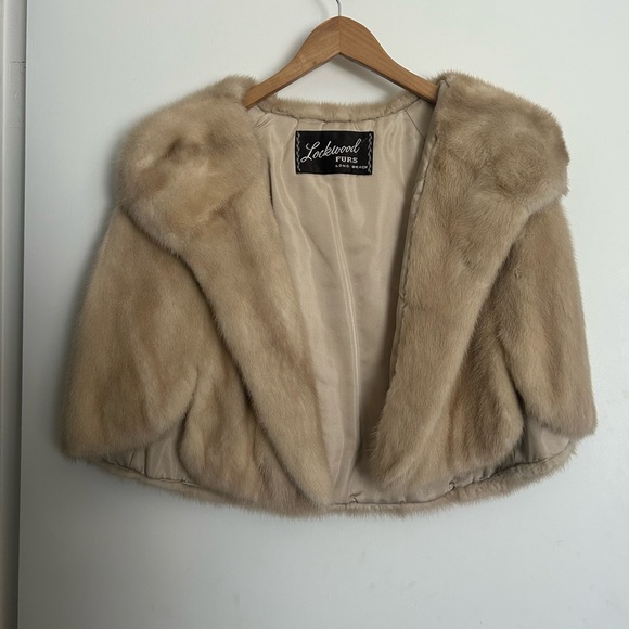 Vintage Mink Cape